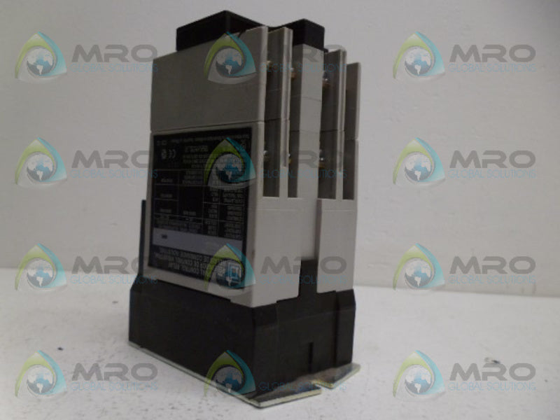 SQUARE D 8501X080 CONTROL RELAY UNMP