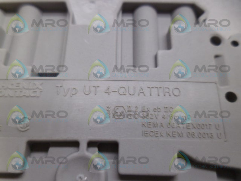 PHOENIX CONTACT 4-QUATTRO TERMINAL BLOCK NSNP