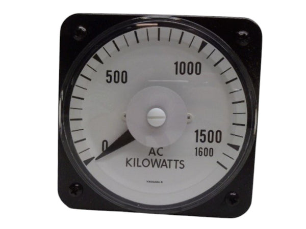 YOKOGAWA 103221A-RBU7/HEC PANEL METER 1600 KW NSNP