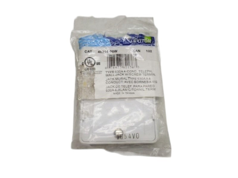 LEVITON 40214-00W WALL PLATE NSMP
