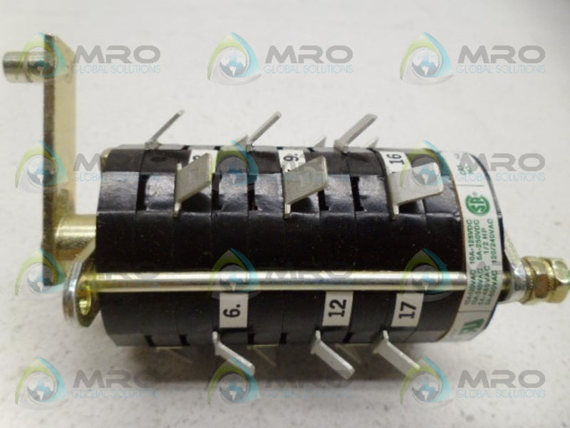 ELECTROSWITCH 102108LN ROTARY SWITCH NSMP