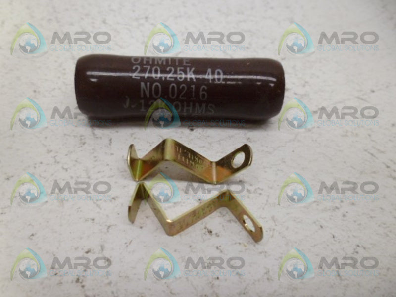 OHMITE 0216 RESISTOR 25W 12KOHMS NSMP