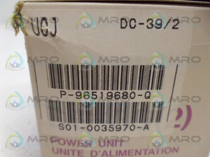 PG DC-39 POWER UNIT NSMP