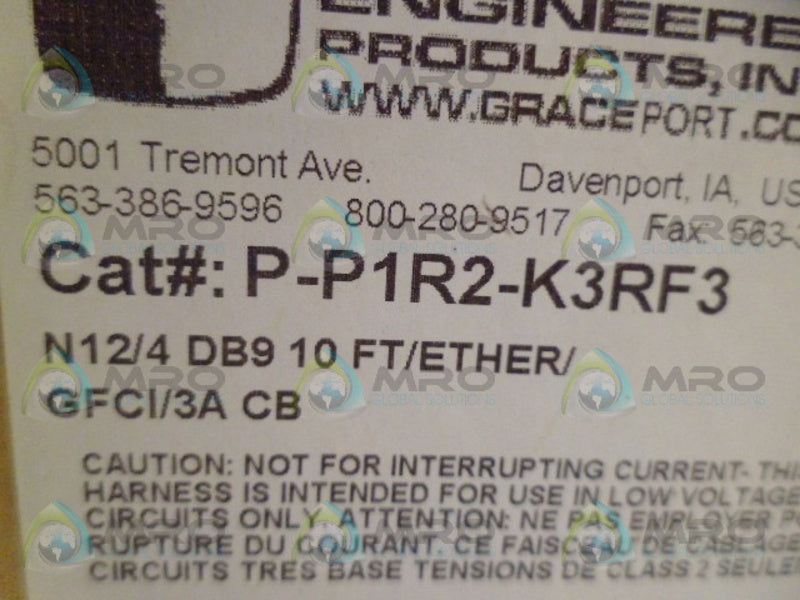 GRACE P-P1R2-K3RF3 INTERFACE NSMP