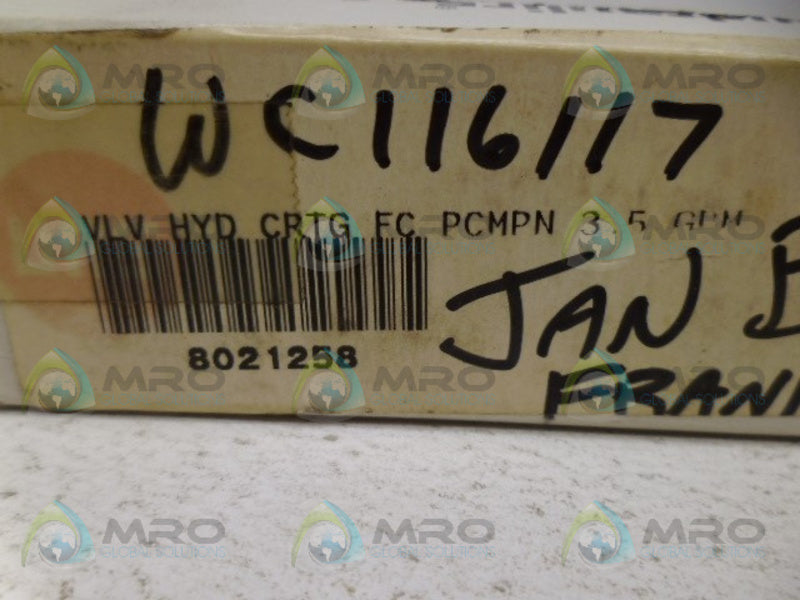 SUN HYDRAULICS FXCA-LBN CHECK VALVE NSMP
