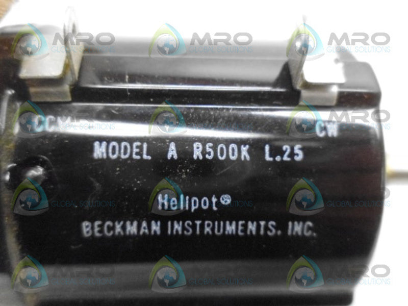 BECKMAN AR500KL.25 POTENTIOMETER NSNP