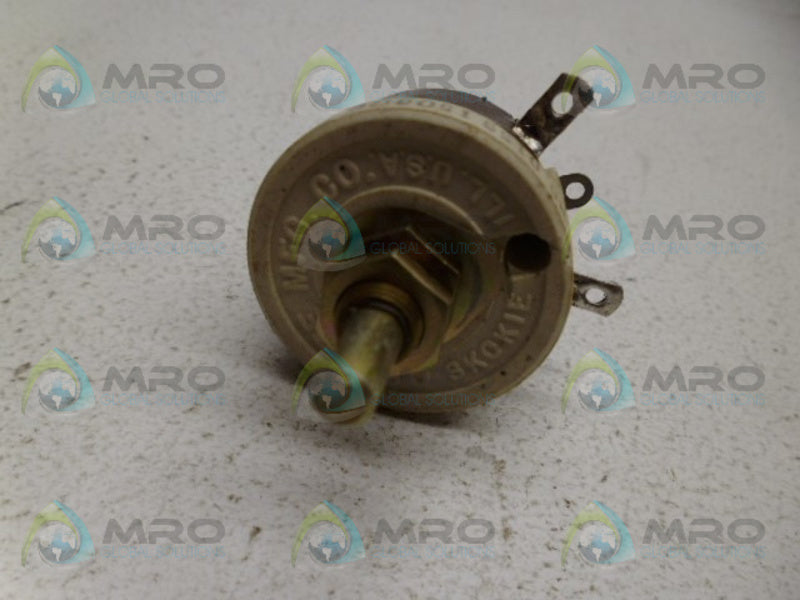 OHMITE 0159 RHEOSTAT NSNP