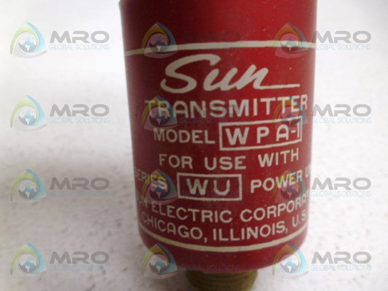 SUN HYDRAULICS WPA-1 VALVE NSNP