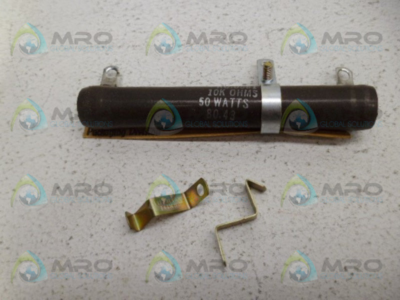 OHMITE 0581 RESISTOR 50W 10KOHMS NSMP