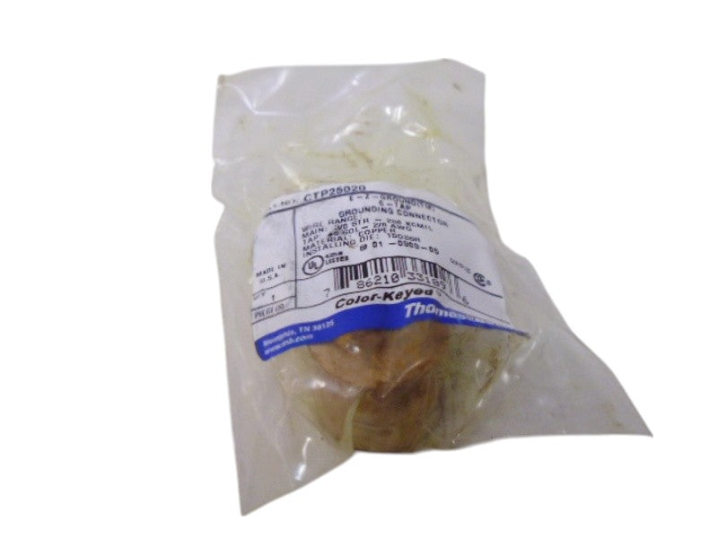 THOMAS & BETTS CTP25020 C-TAP GROUNDING CONNECTOR NSMP