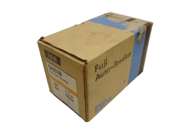 FUJI ELECTRIC SA103B CIRCUIT BREAKER 3P AC600V NSMP