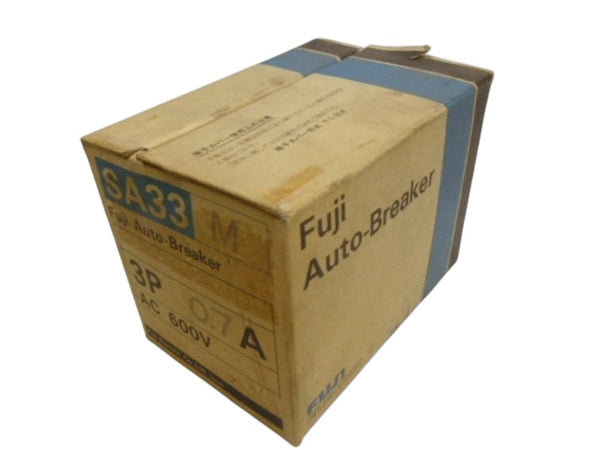 FUJI ELECTRIC SA33M CIRCUIT BREAKER 3P AC600V NSMP