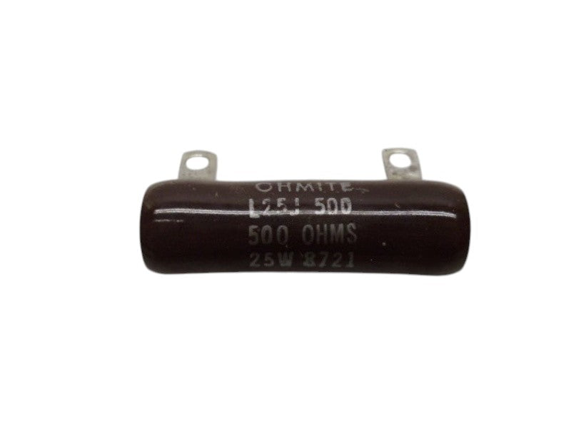 OHMITE L25J500 RESISTOR 25W 500OHMS NSNP