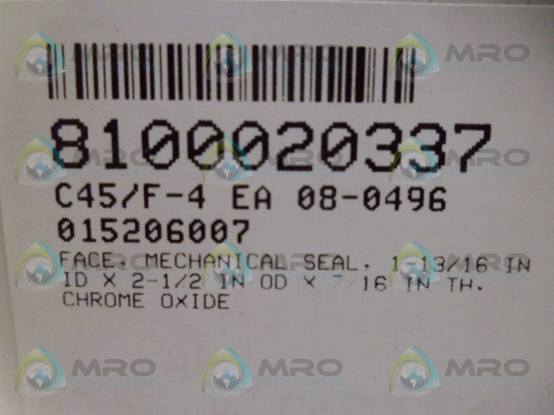 SPX 015206007 MECHANSMP
