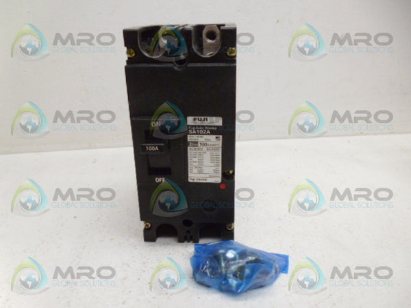 FUJI ELECTRIC SA102A CIRCUIT BREAKER 2P 100A NSMP