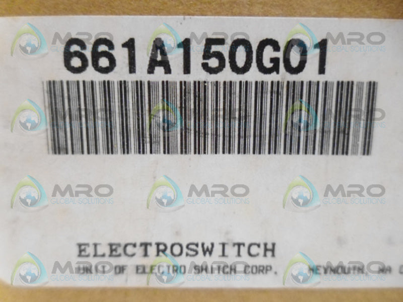 ELECTROSWITCH 661A150G01 SWITCH NSMP