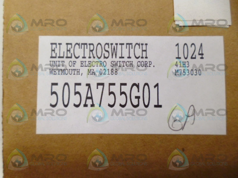 ELECTROSWITCH 505A755G01 ROTARY SWITCH *NEW IN BOX*