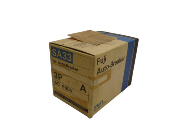 FUJI ELECTRIC SA33 CIRCUIT BREAKER 3P 15A NSMP