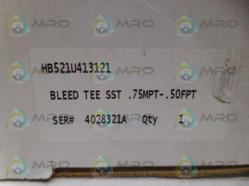 RICHARDS HB521U413121 VALVE NSMP
