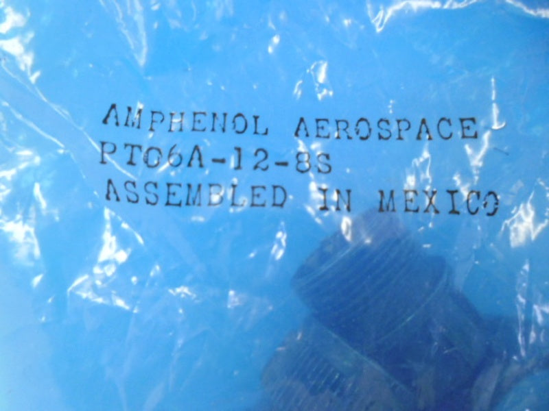 AMPHENOL PTO6A-12-8S CIRCULAR CONNECTOR RECEPTACLE  NSMP