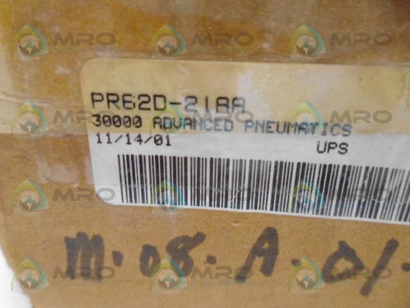 MAC PR62D-21AA PRESSURE REGULATIING VALVE NSMP