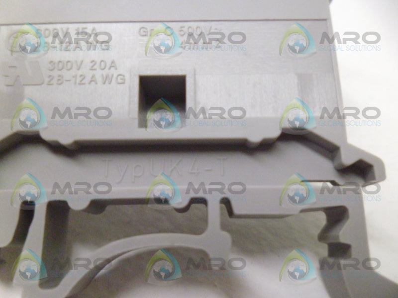 PHOENIX CONTACT UK4-TG TERMINAL BLOCK NSNP