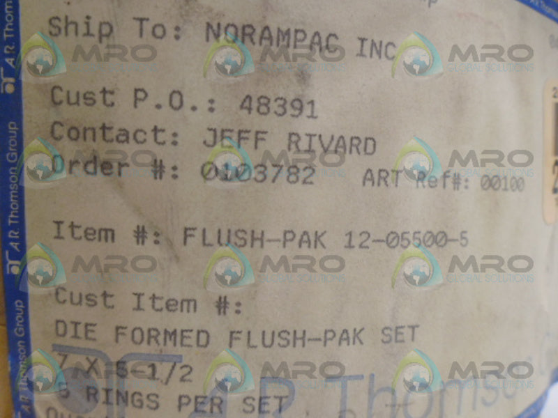 AR THOMSON 12-05500-5 FLUSH PACK NSMP