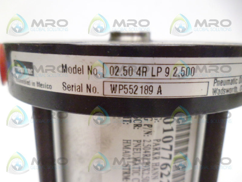 PARKER 02.504RLP92.500 CYLINDER NSNP
