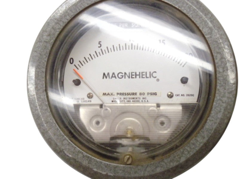 DWYER 2020C PRESSURE GAUGE NSNP