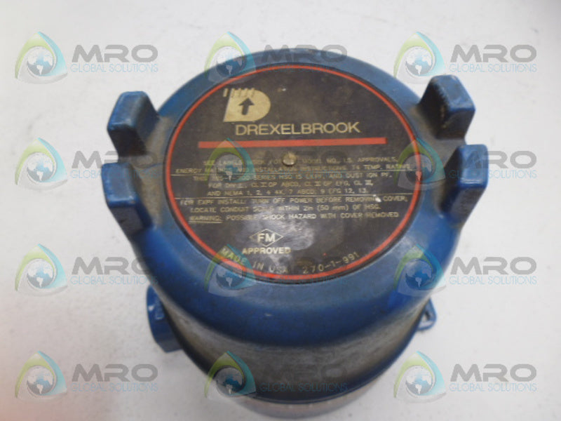 DREXELBROOK 270-1-991 TRANSMITTER UNMP