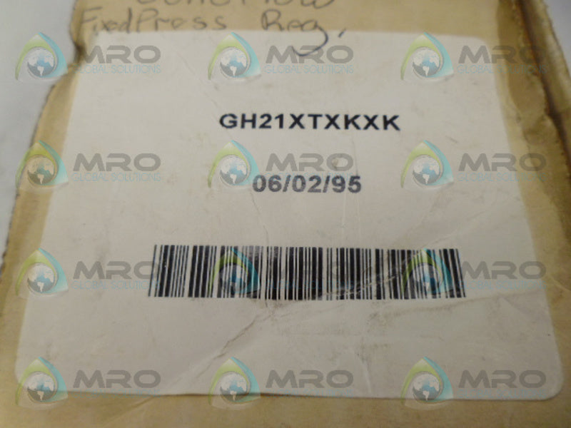ITT GH21XTXKXK REGULATOR NSMP