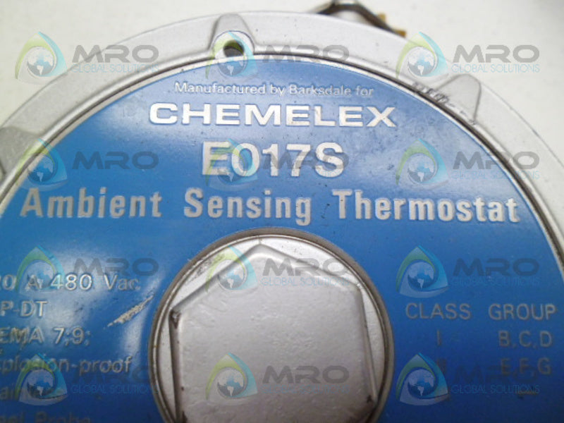 BARKSDALE E017S THERMOSTAT NSNP