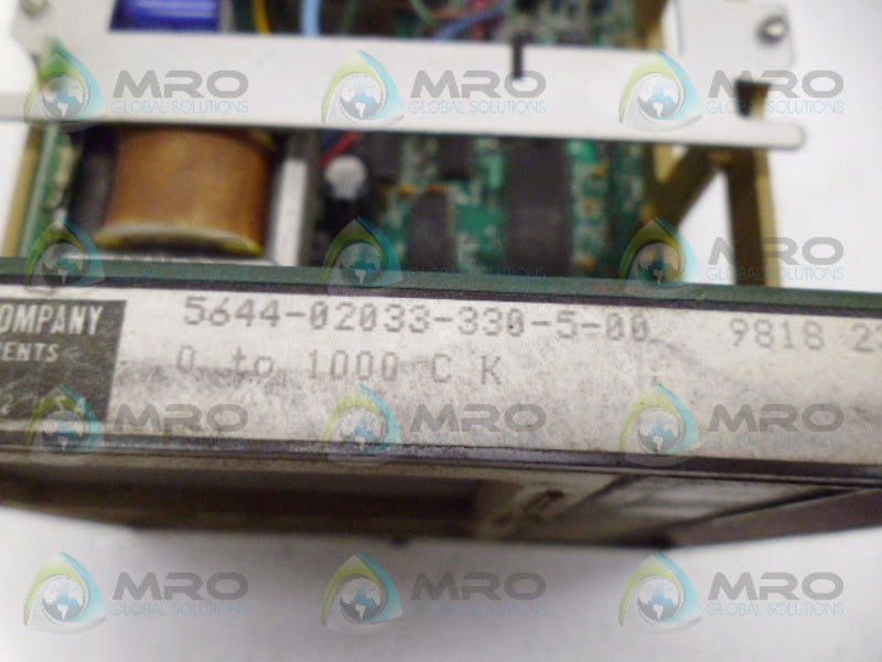 BARBER-COLMAN 5644-02033-330-5-00 TERMPERATURE CONTROL (AS PICTURED) UNMP