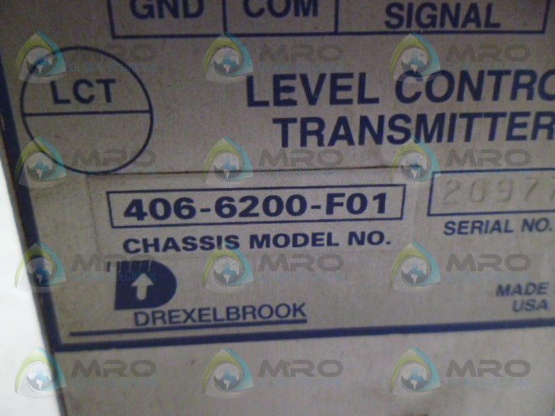 DREXELBROOK 406-6200-F01 TRANSMITTER NSNP