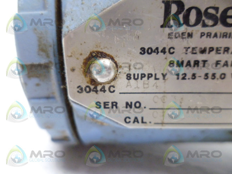 ROSEMOUNT 3044CA1B4 TRANSMITTER UNMP