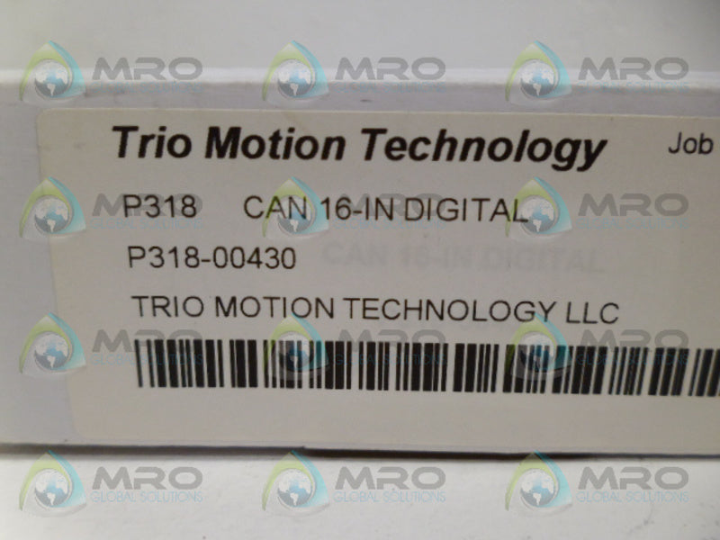 TRIO MOTION P318-00430 INPUT MODULE NSMP