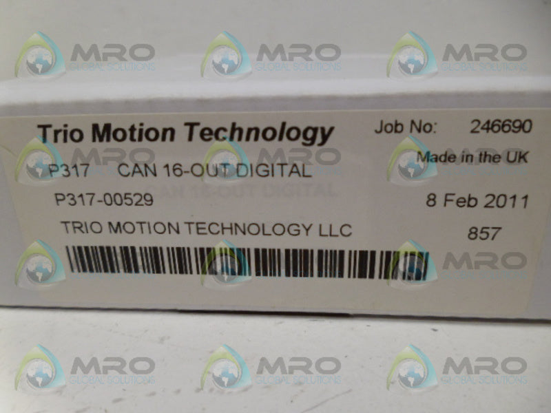 TRIO-MOTION P317-00529 OUTPUT MODULE NSMP