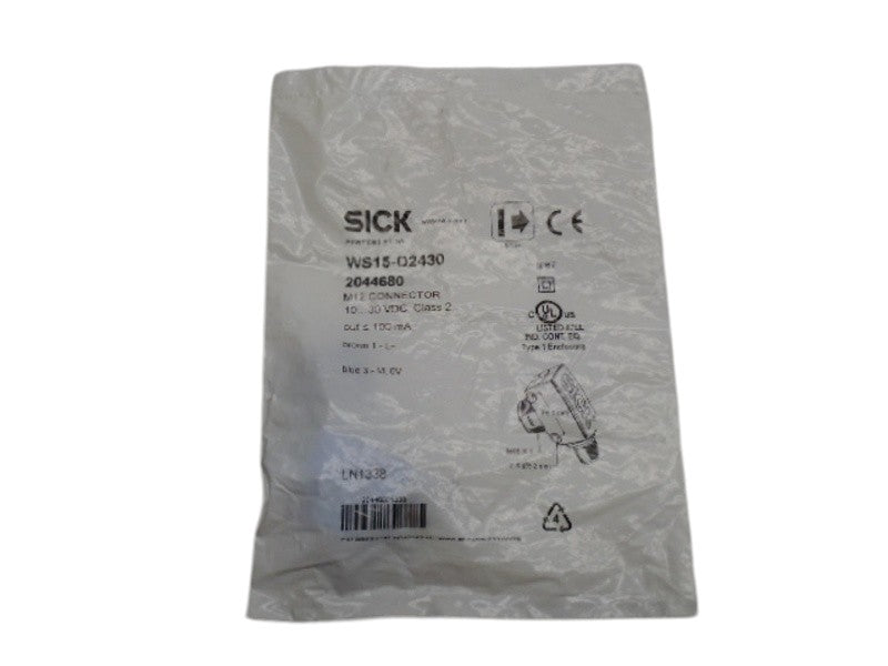 SICK WS15-D2430 THRU-BEAM SENSOR NSMP