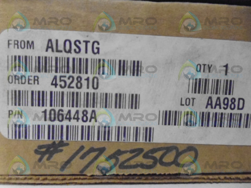 INDUSTRIAL SPARE PART 106448A NSMP