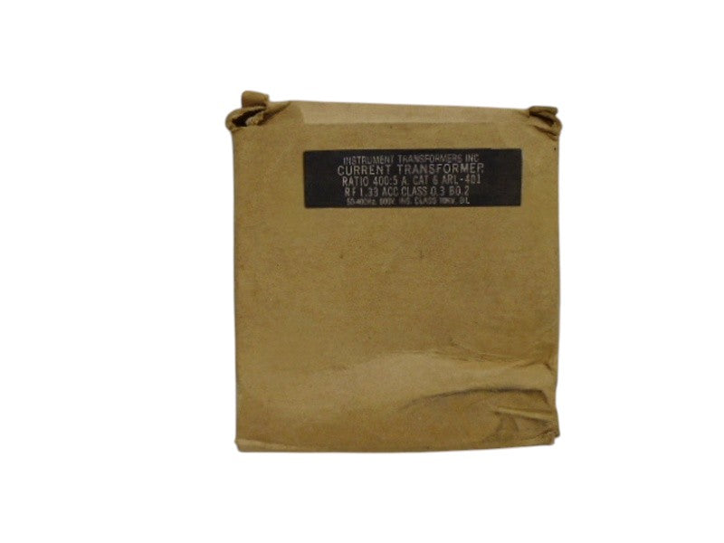 INSTRUMENT TRANSFORMER ARL-401 CURRENT TRANSFORMER NSMP