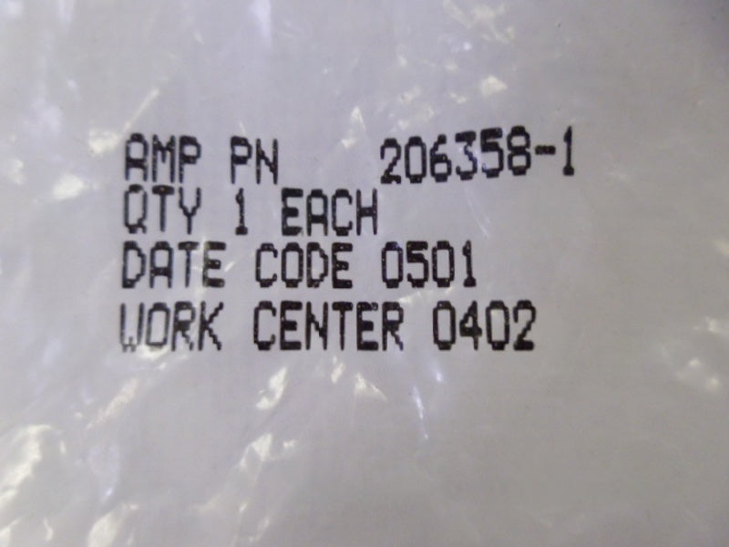 AMPHENOL 206358-1 CONNECTOR  NSMP