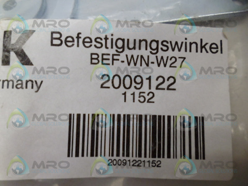 SICK BEF-WN-W27 MOUNT BRACKET NSMP