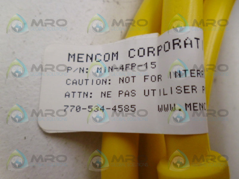 MENCOM MIN-4FP-15 CABLE NSNP