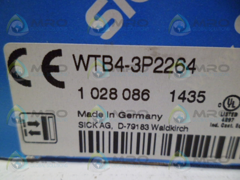 SICK WTB4-3P2264 PROXIMITY SENSOR NSMP