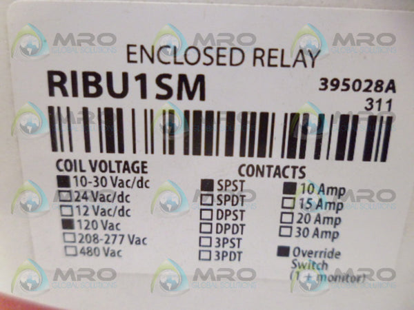 RIB RIBU1SM ENCLOSED RELAY NSMP