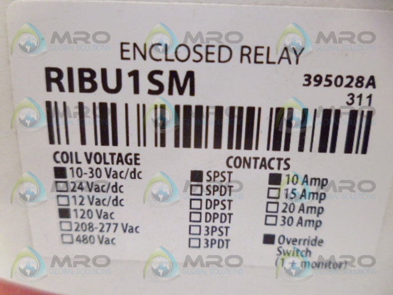 RIB RIBU1SM ENCLOSED RELAY NSMP