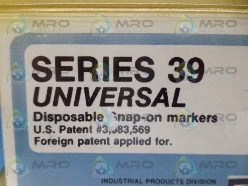 GRAPHIC CONTROL SERIES 39 SNAP-ON MARKERS BLUE NSMP