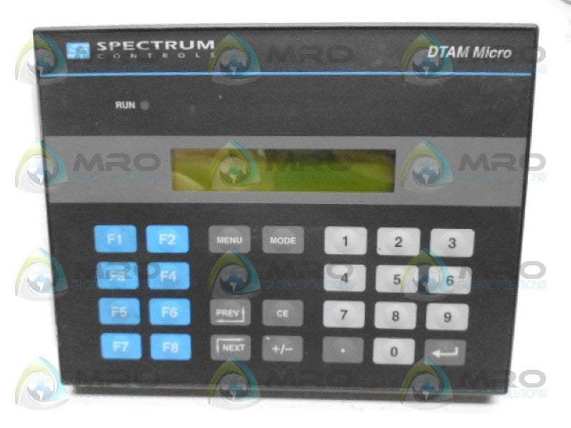 SPECTRUM 7630200-04 CONTROL PANEL NSNP