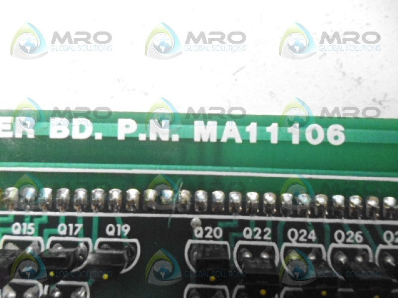 MASTRON MA11106-L CIRCUIT BOARD NSNP