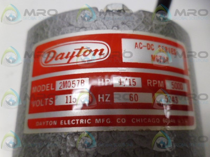 DAYTON 2M057B MOTOR NSNP